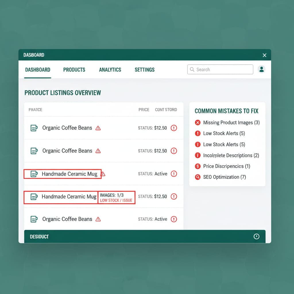7 Errores Fatales en las Fichas de Producto (y Como Resolverlos con IA)