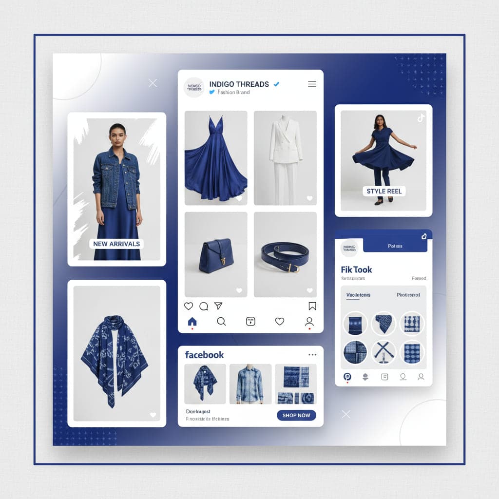 Contenidos para Redes Sociales en E-commerce: Guia IA Completa