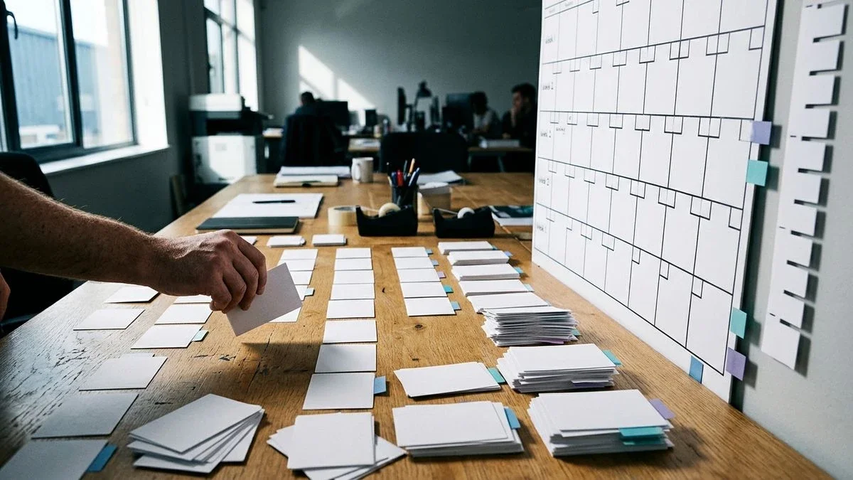 calendario editorial con artículos SEO planificados para un ecommerce
