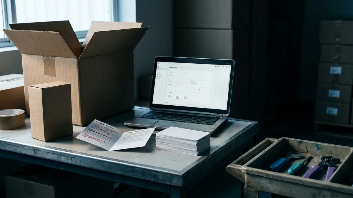 Scheda prodotto ecommerce in inglese con errori di traduzione letterale