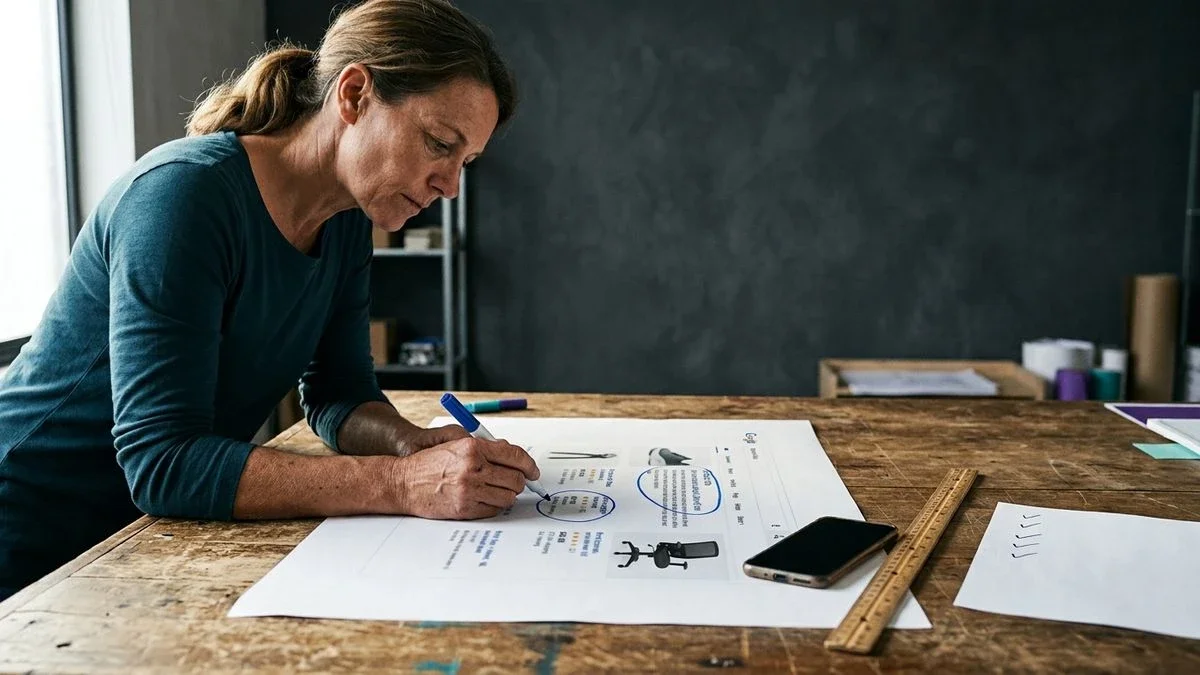 manually checking a product page's SEO ranking on Google