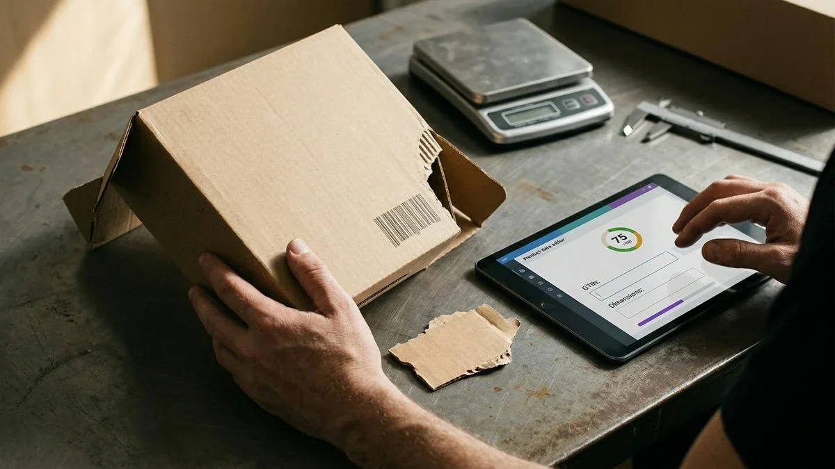 Catalogo prodotti con AI senza inventare dati su una scheda WooCommerce