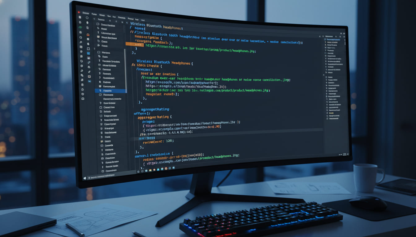 Visualizzazione dati strutturati e schema markup per prodotti e-commerce